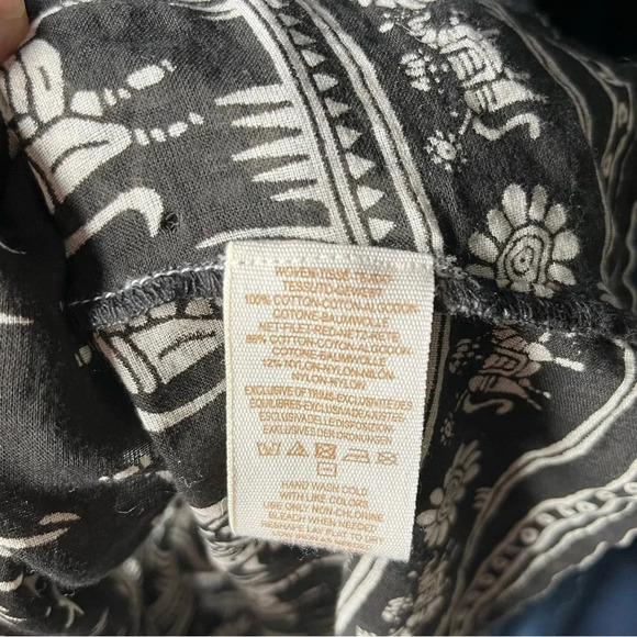 Free People Black and White Printed Triangle Top Maxi Dress Size X-Small
. - Picture 16 of 16